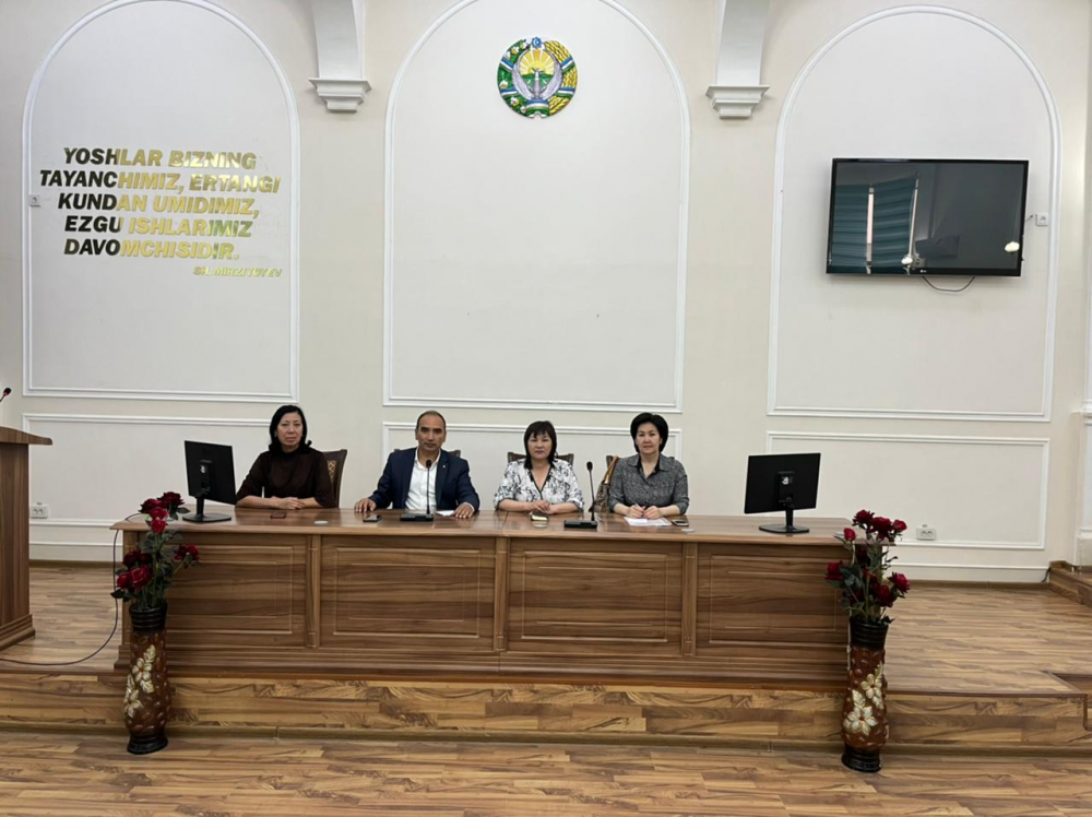 Встреча в Самаркандском государственном университете имени Шарофа Рашидова