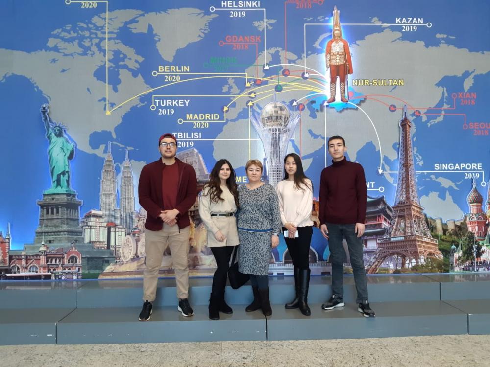 Погружение в культуру Казахстана: зарубежные студенты в Национальном музее нашей страны