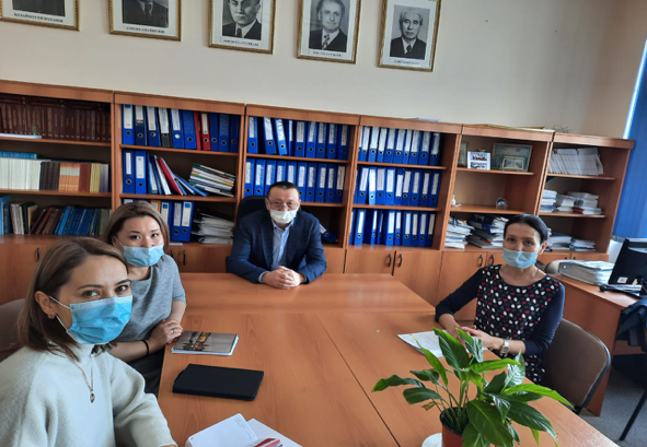 Научная стажировка докторантов на кафедре казахского языкознания
