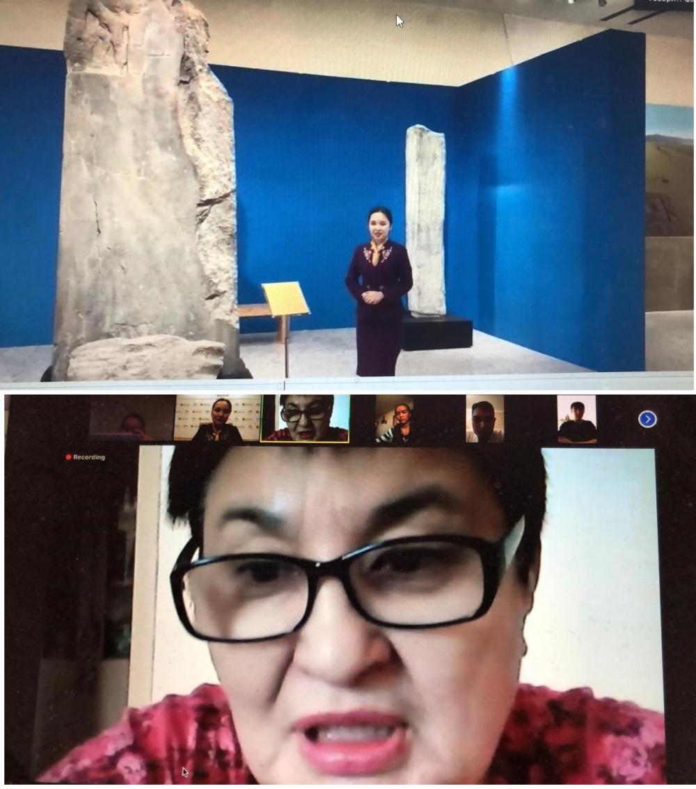 виртуальная экскурсия по национальному музею Казахстана